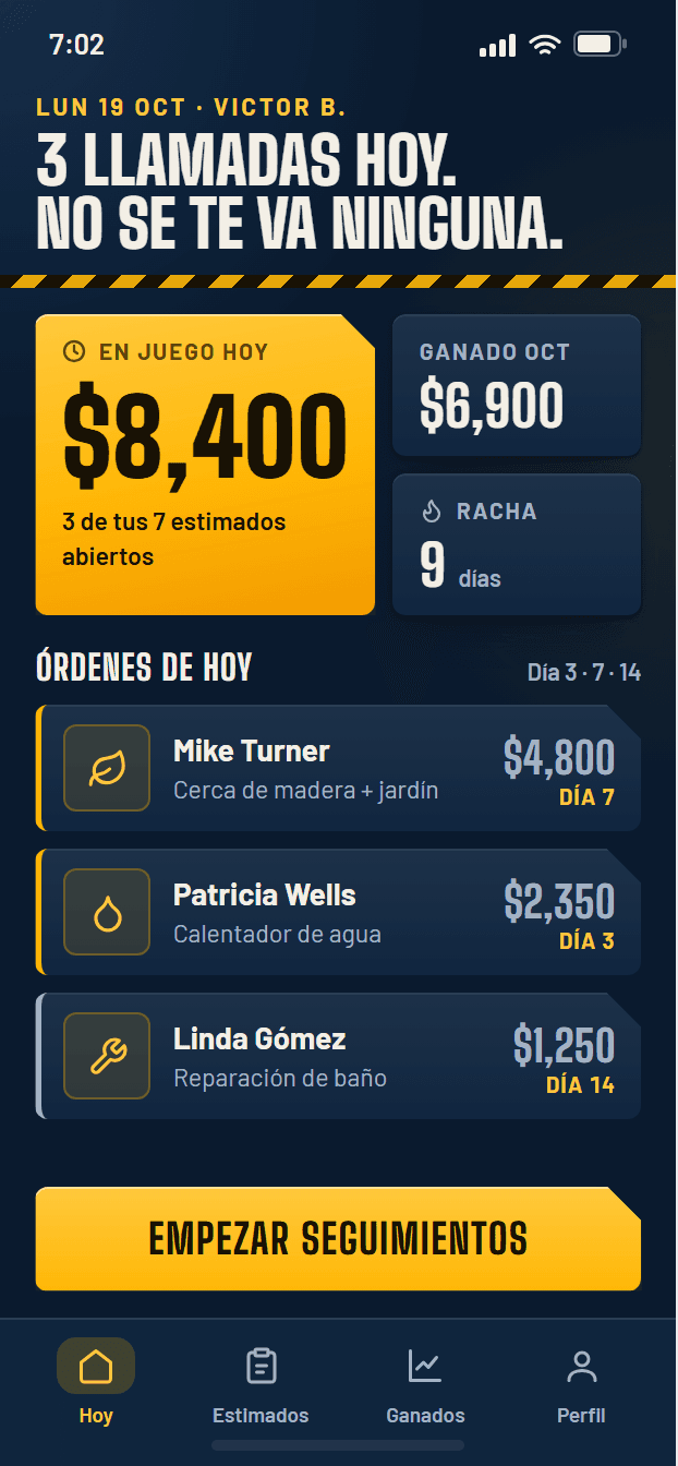 Vista previa del diseño: Tu lista de cada mañana